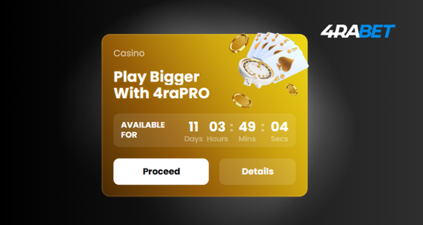4rabet PRO 4RaPro loyalty program
