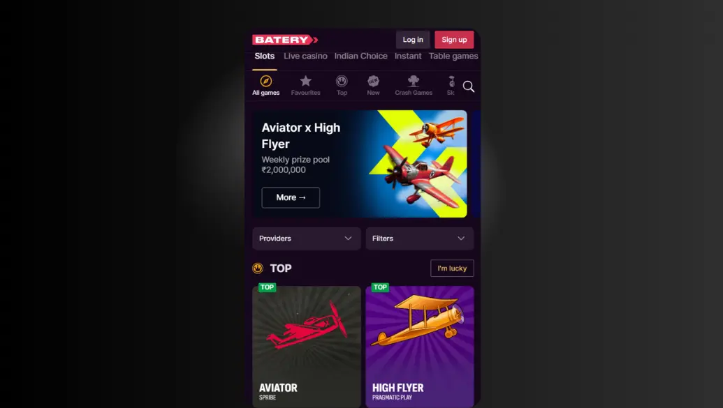Batery Casino Application Batery App